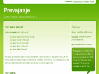 Prevajanje